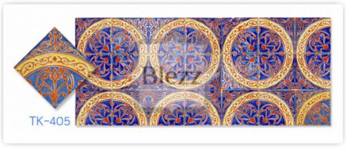 Blezz Tile Handmade Series - Paint&Drop code TK405 Pattern